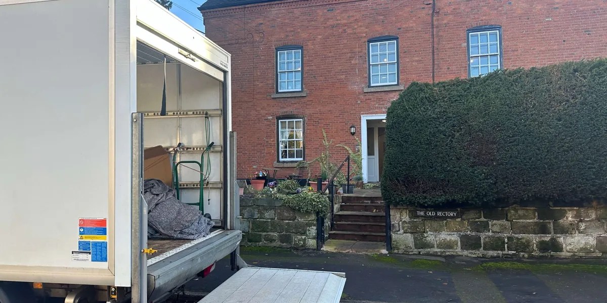 Green4Logistics man and van service loading a removal van for a budget-friendly house move