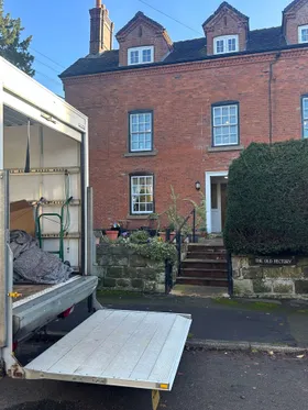 Green4Logistics man and van service loading a removal van for a budget-friendly house move