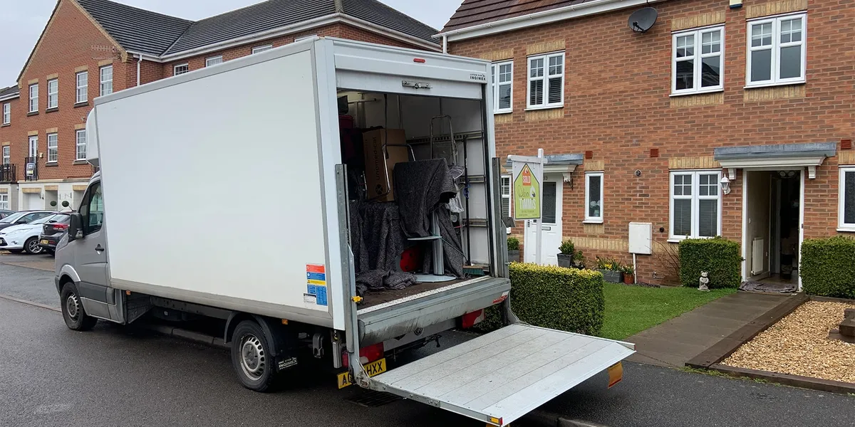 Green4Logistics removal van in Stoke-on-Trent ready to help with your move to the city