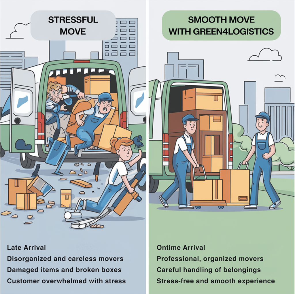 Key Delays on Moving Day - Stress Free Move